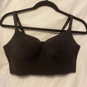 Pink Victoria’s Secret wireless lightly lined bra